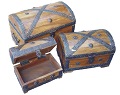 Wooden chests